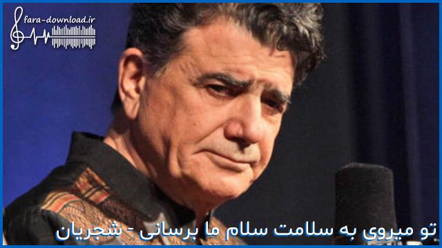 دانلود اهنگ تو میروی به سلامت سلام ما برسانی شجریان + متن ترانه | کیفیت عالی