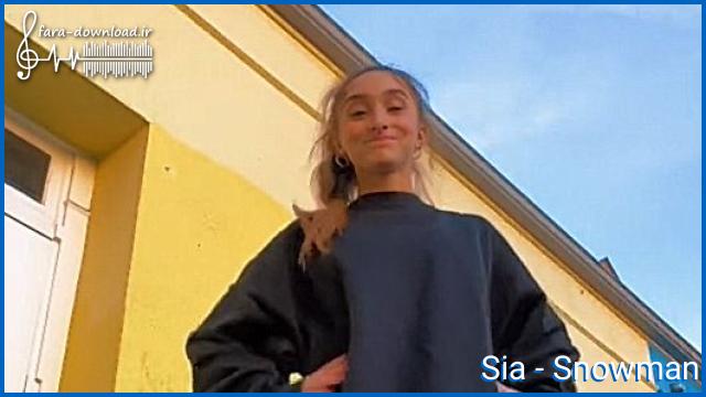دانلود اهنگ چالش Snowman  از Sia ریمیکس