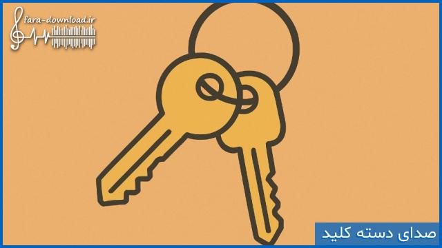 صدای تکان خوردن دسته کلید